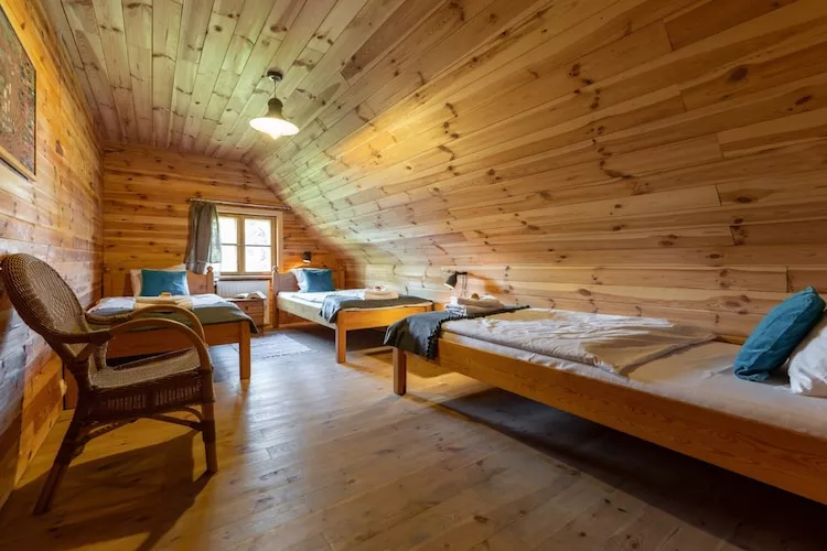 Dom przy drodze Skansen dla 9 osób Bełczna-Bedroom