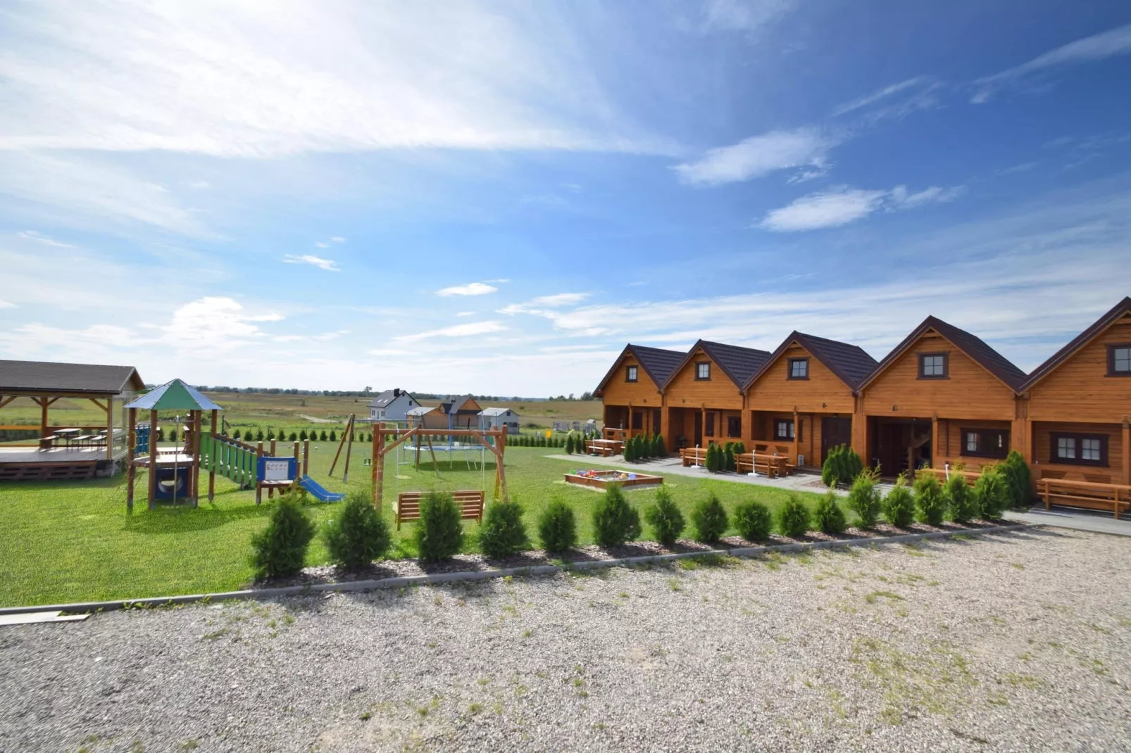 	Domki wakacyjne Lazurowy Brzeg Mielenko-Exterior summer