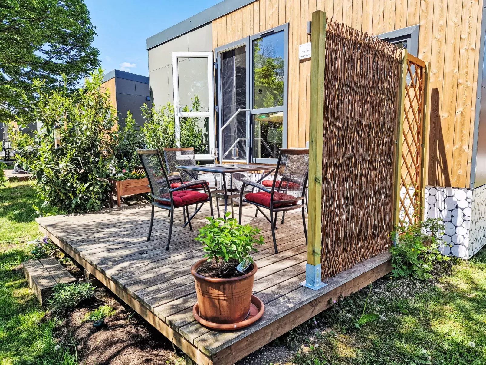 Tiny Haus am Altmühlufer-Dehors