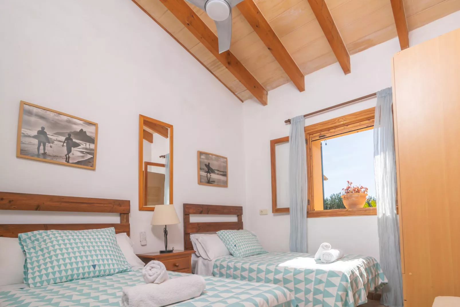 Can Rafalino-Schlafzimmer