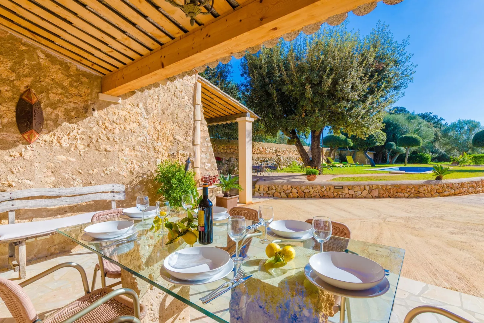 Can Gelat-Terrassenbalkon