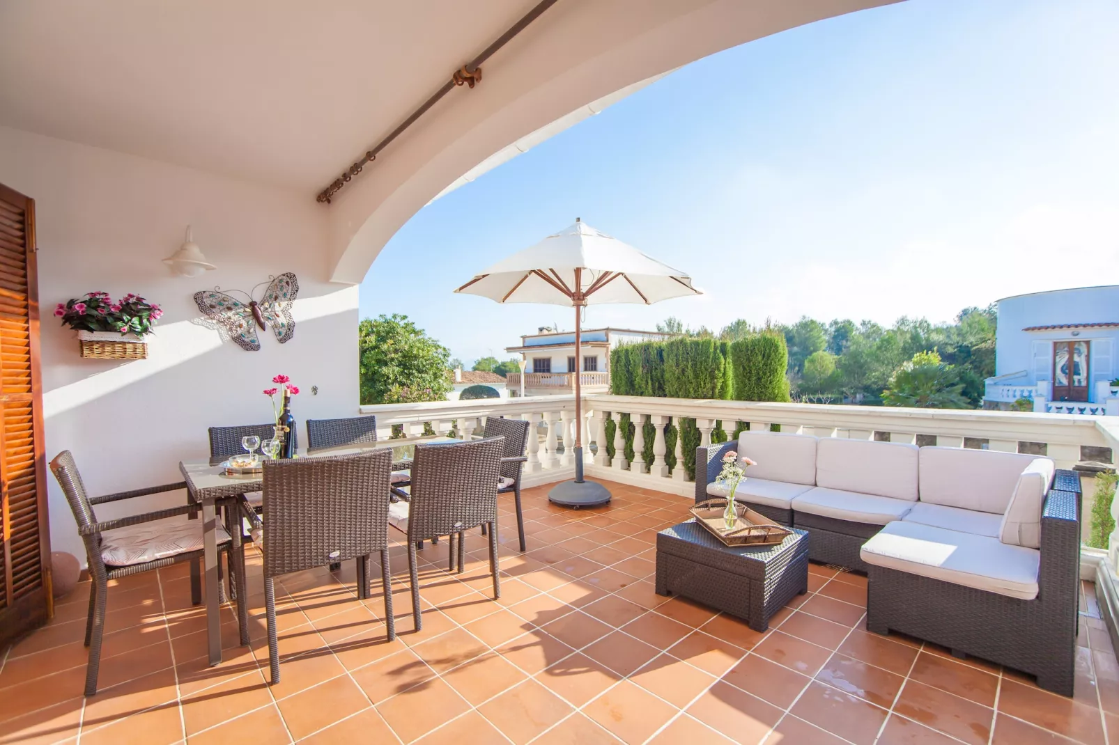 Villa Germanor-Terrace balcony