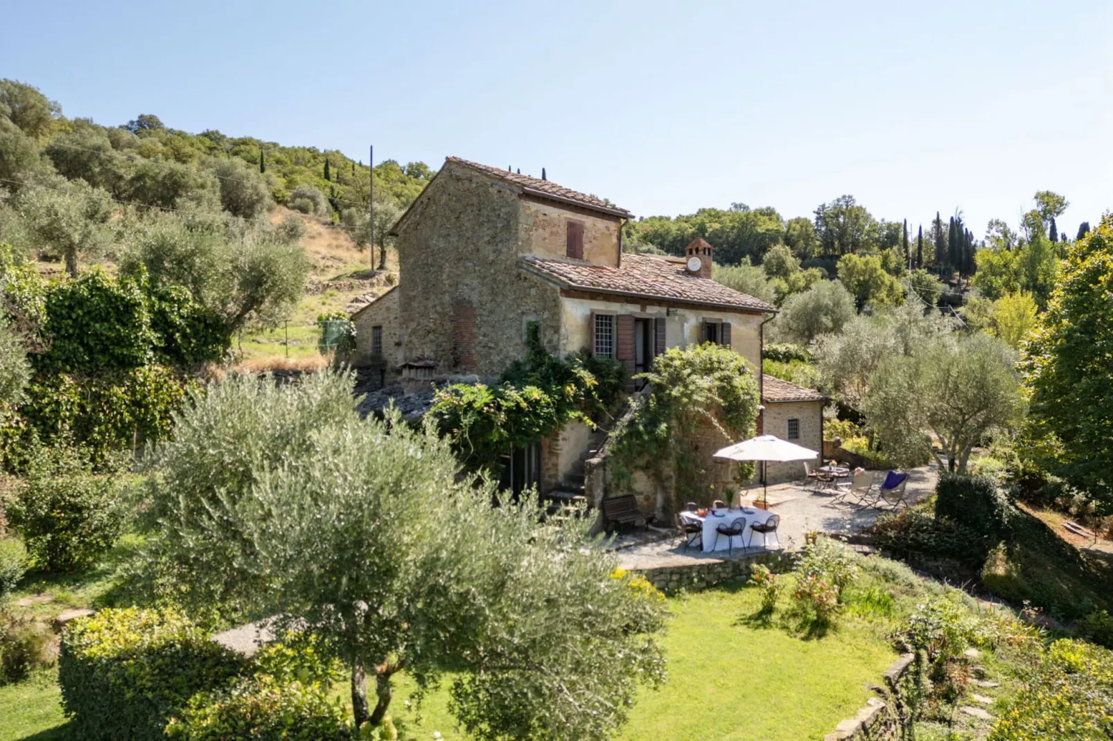 Villa delle Rose-Außenbereich Sommer