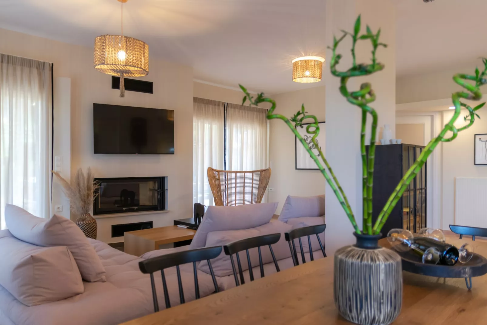 Kipo Paradiso Spa Yoga & Gym resort-Living room
