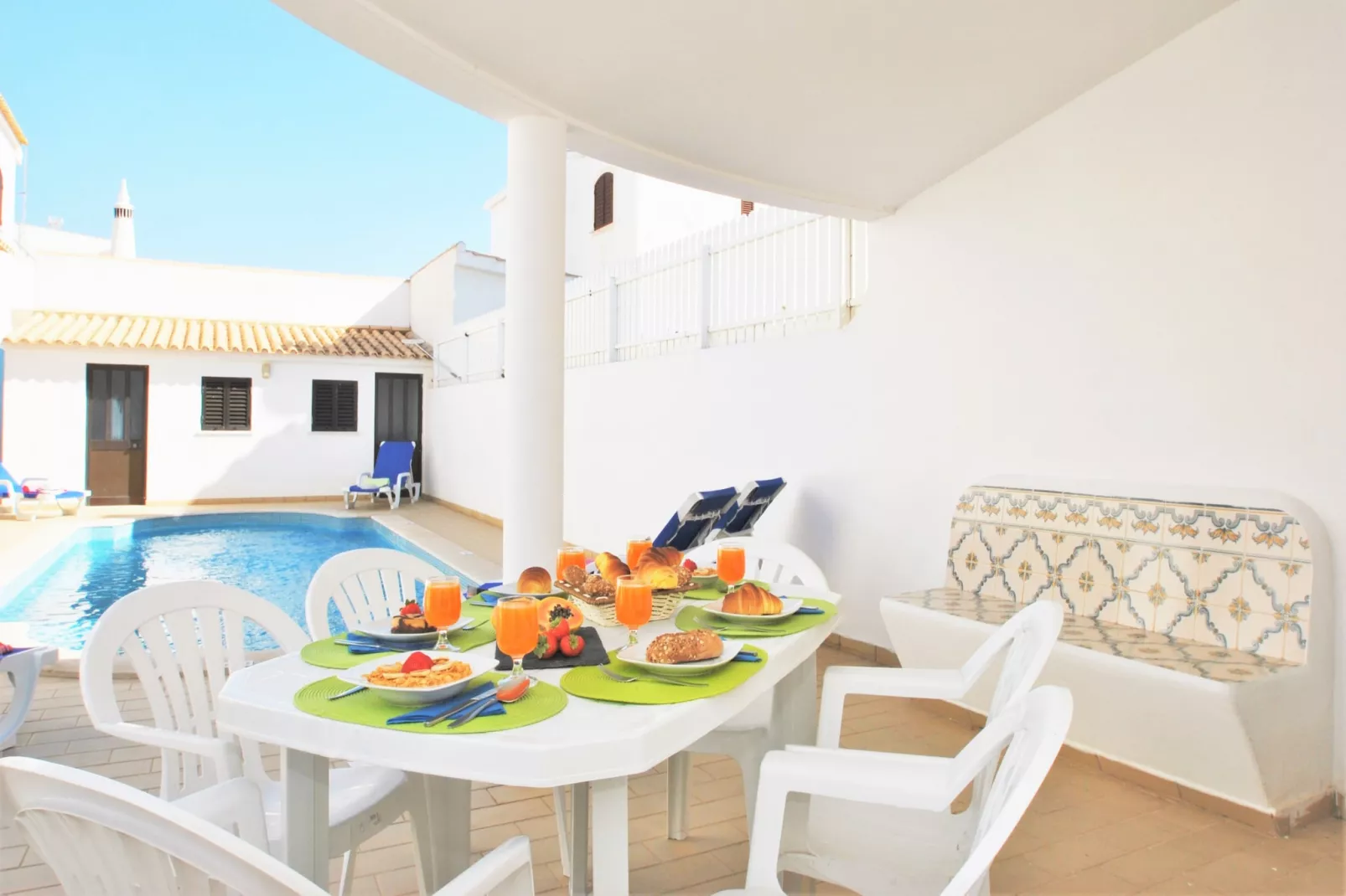 Villa Ibiza-Terrassenbalkon