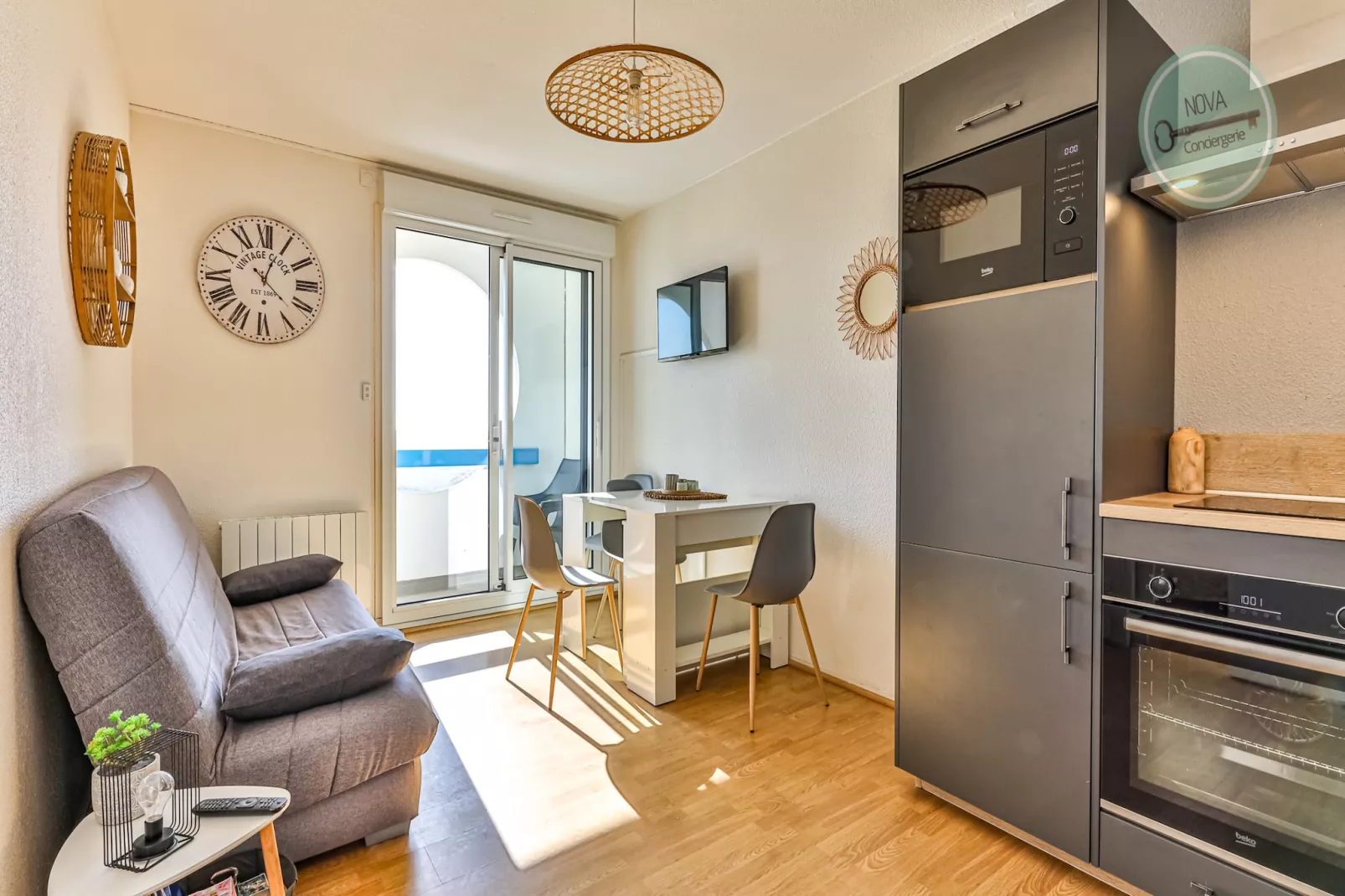 Le Belvédère des Dunes-Living room