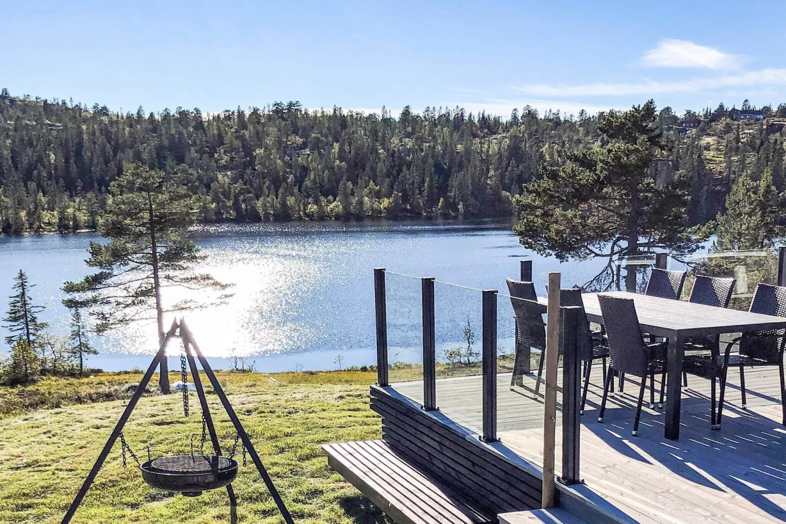 Maison de vacances pour 10 a Treungen-Extérieur