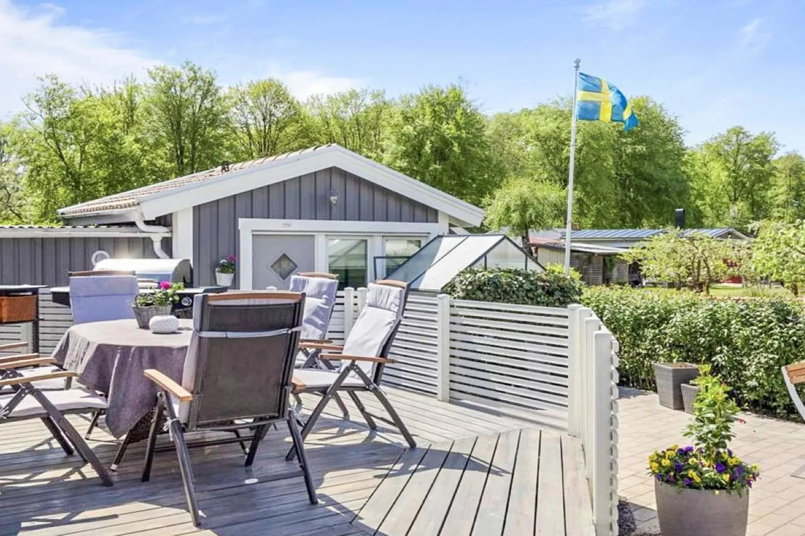 4 Sterne Ferienhaus in SÖLVESBORG-Außenbereich
