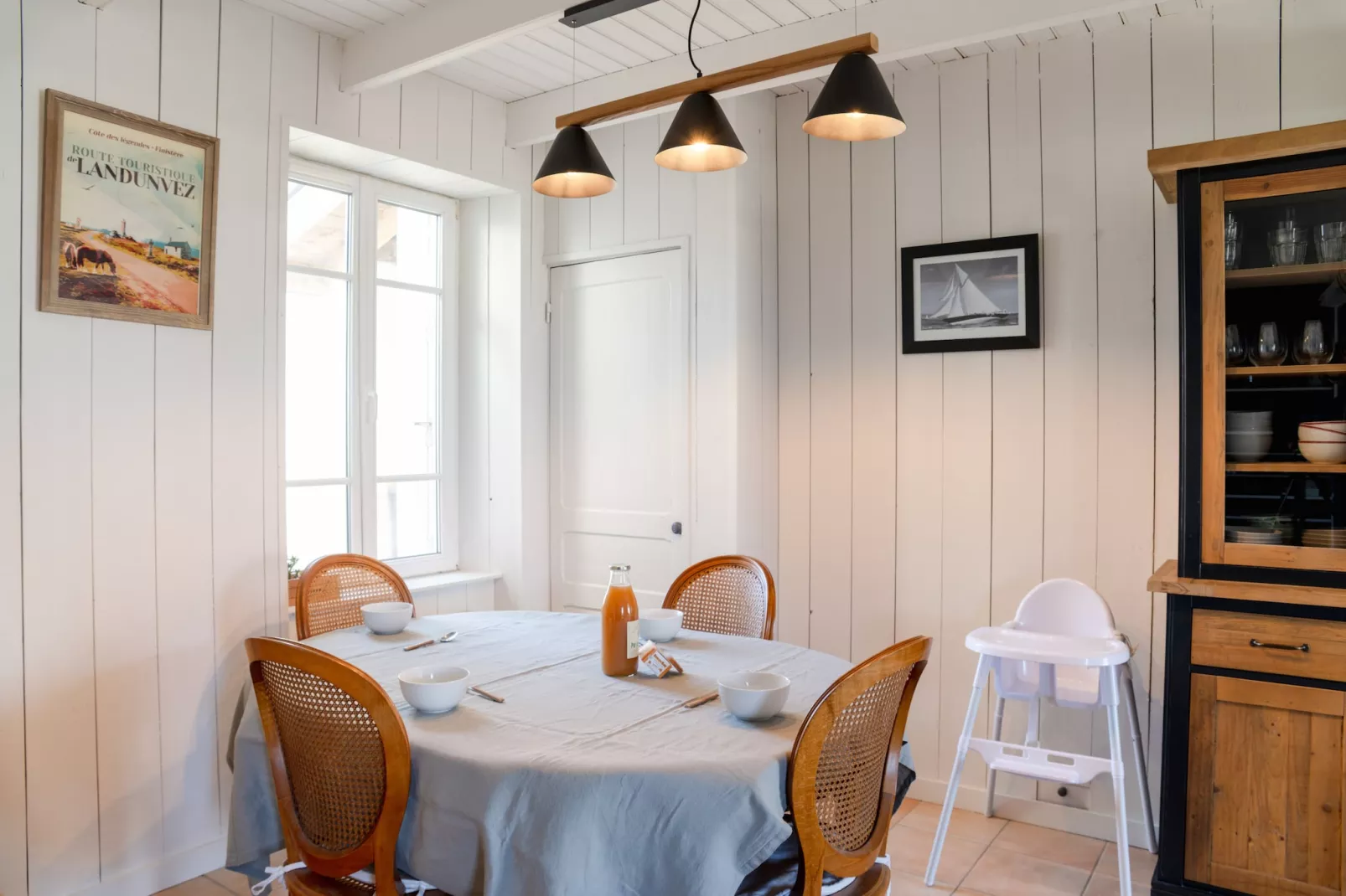 TY STREJOU - Portsall-Dining room
