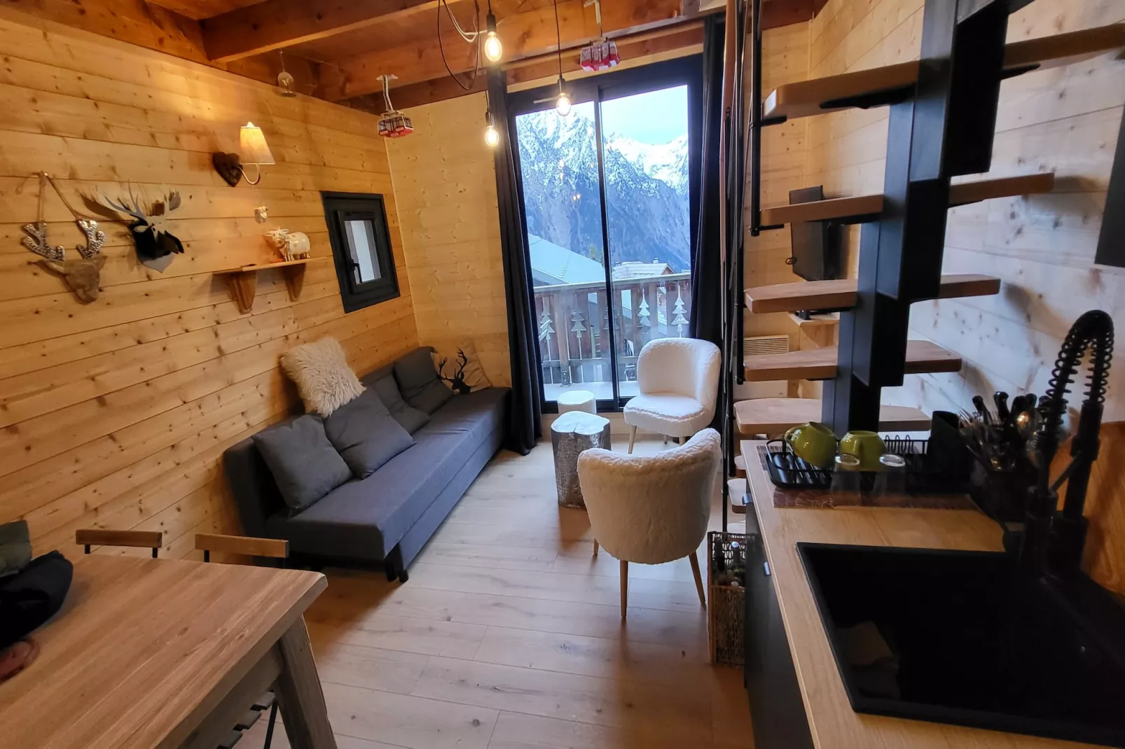 Balcons de Venosc N°B21 - ST4-Living room