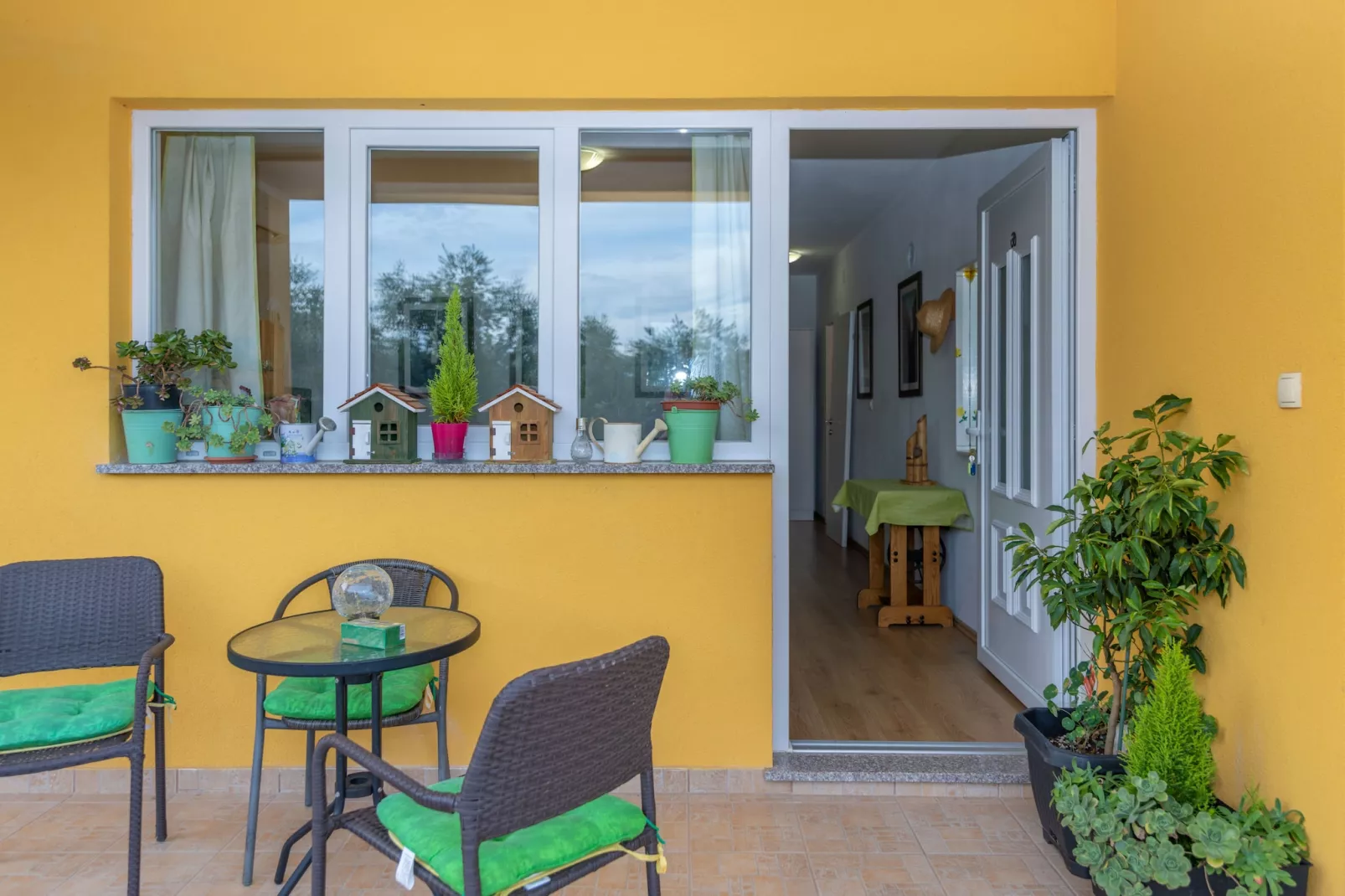 Apartments Indira - Tara - One Bedroom Apartment-Terrasse