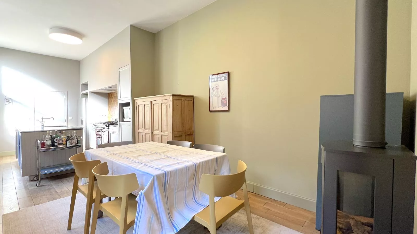 La Maison Bleue Ronse-Dining room