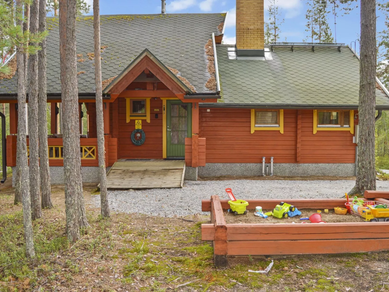 Villa käpytikka-Inside