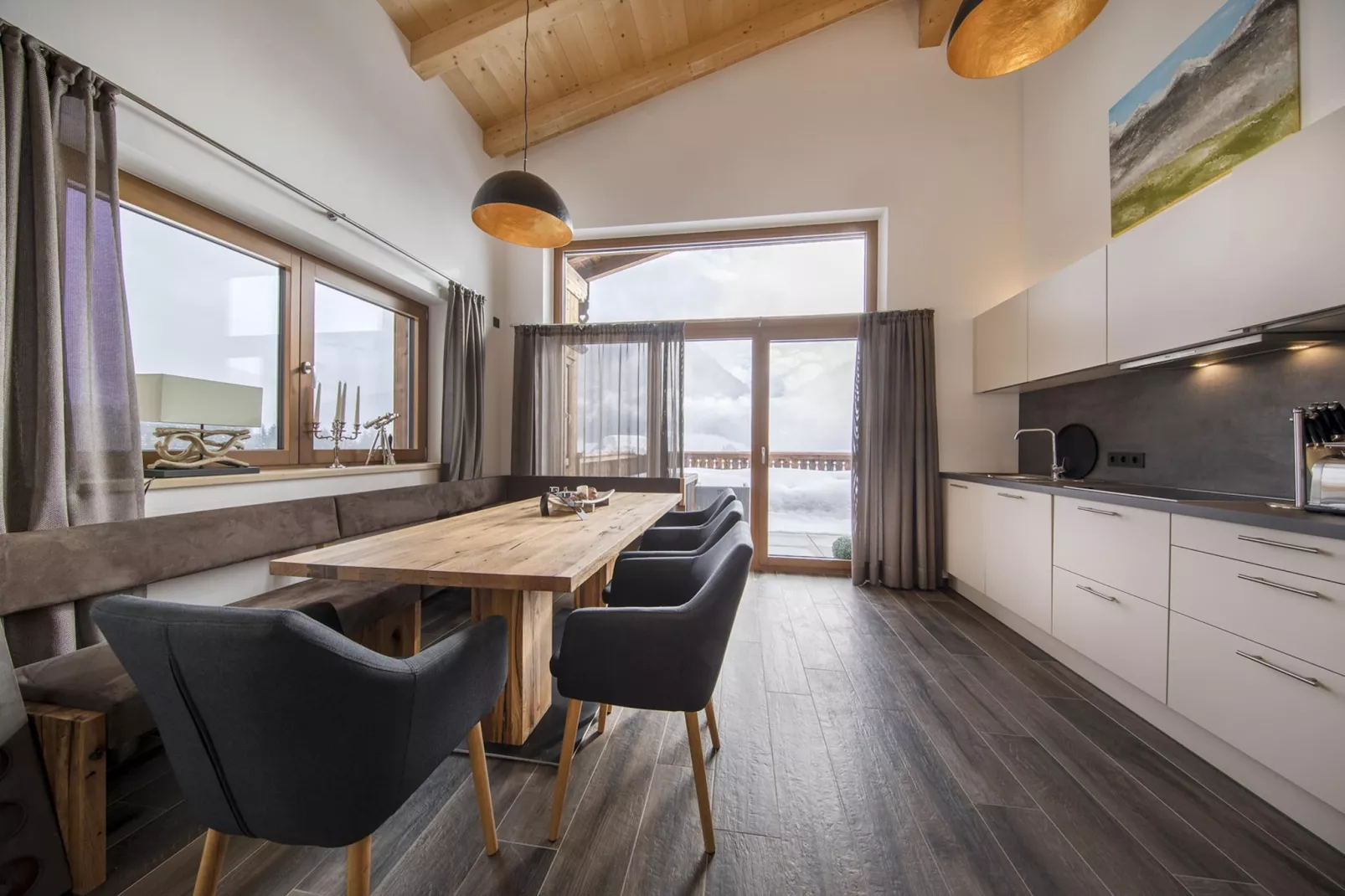 Nationalpark Chalet Kristallwand-Dining room
