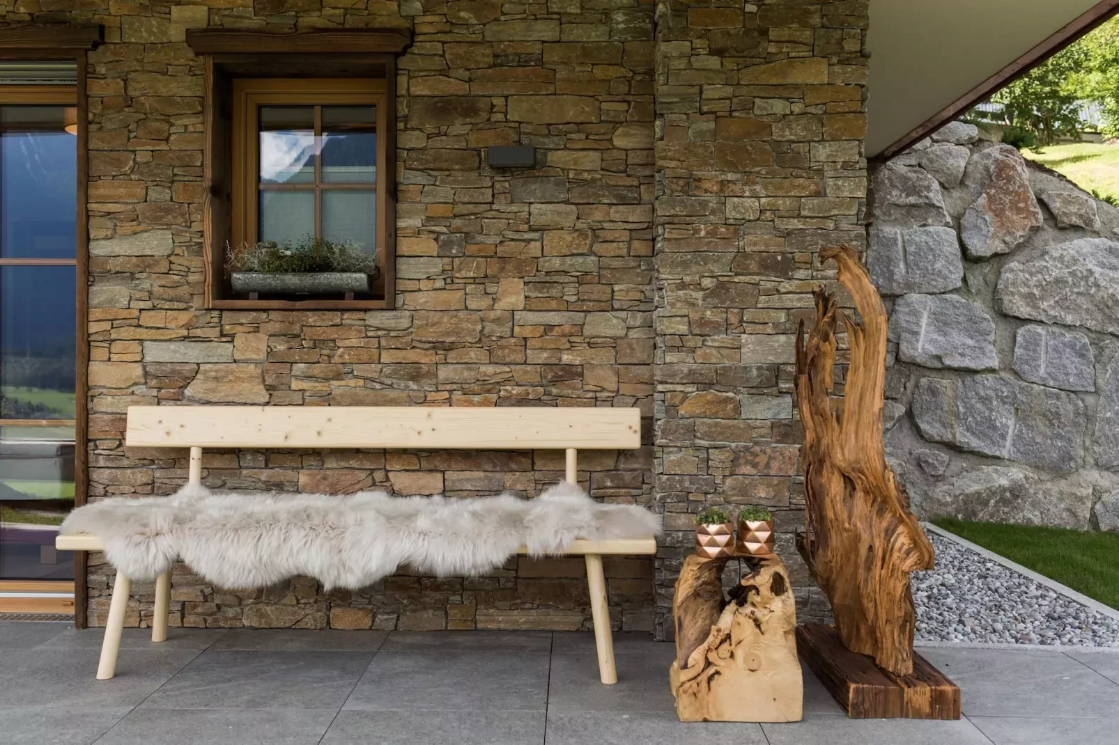 Nationalpark Chalet Weissspitze-Extérieur été
