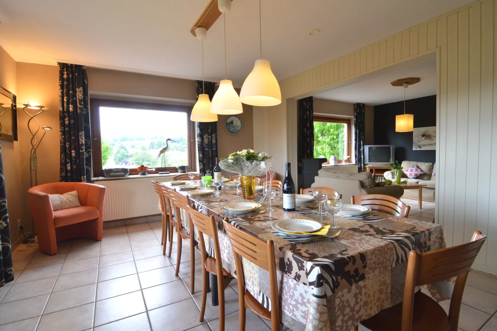 La Meulière-Dining room