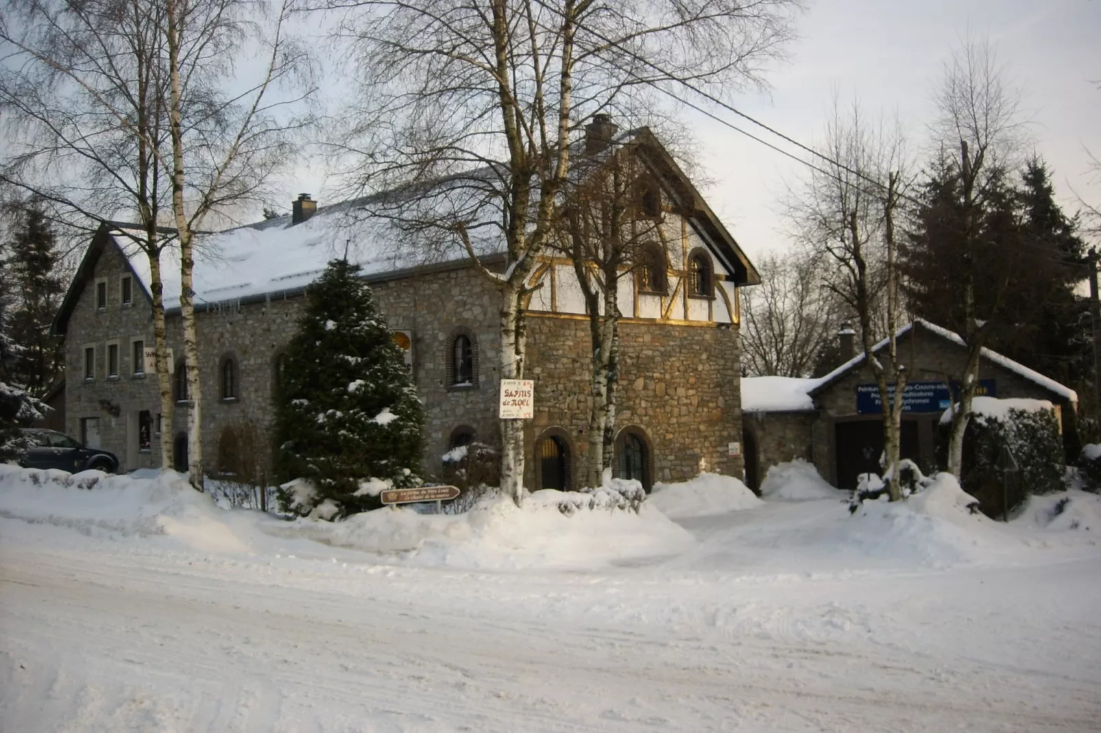 Les Mesanges-Garden winter