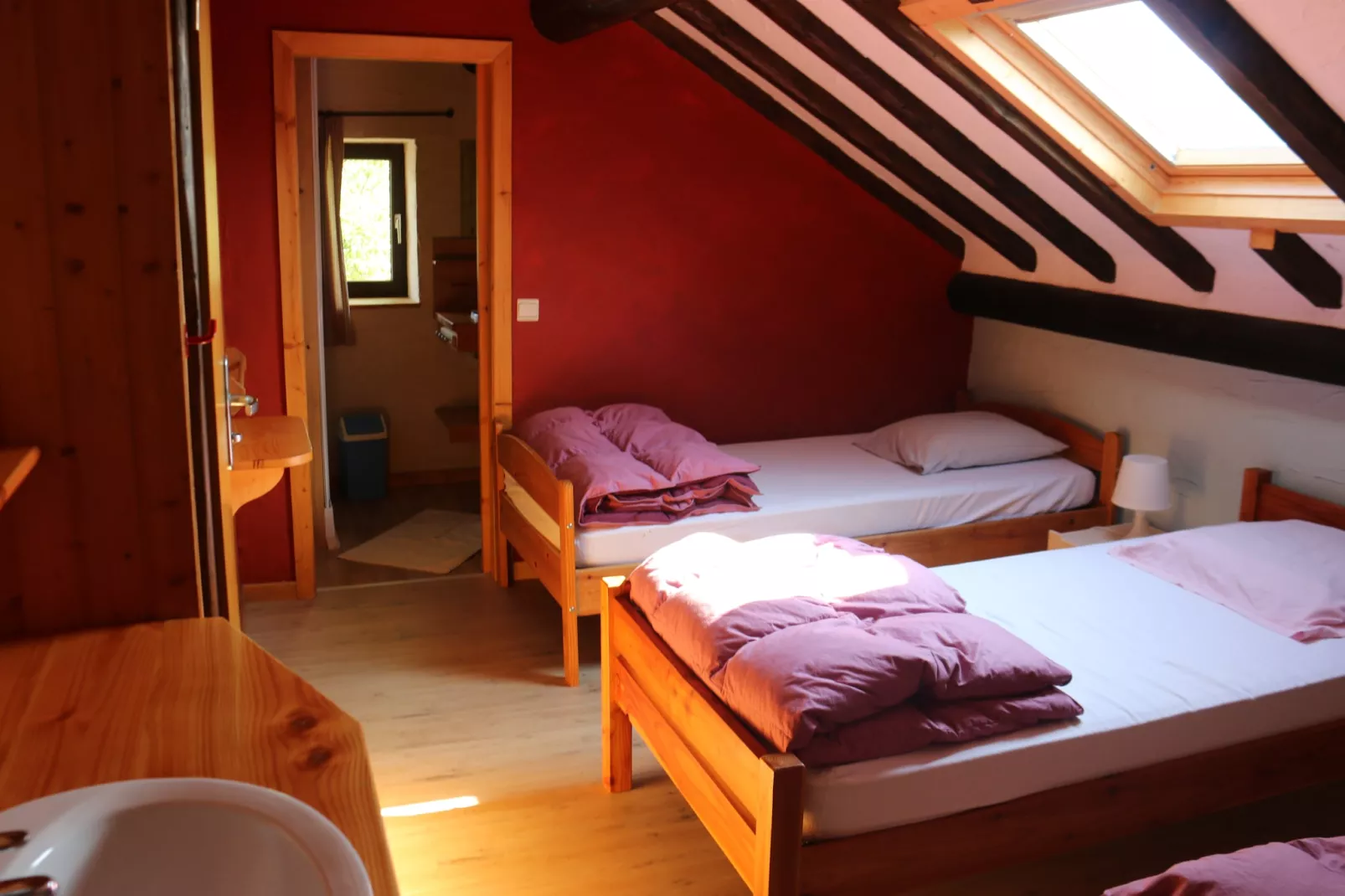 Eau Rouge-Schlafzimmer