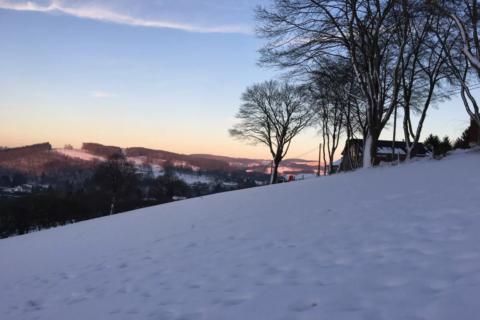 Le Chemin des Framboises-Aussicht Winter