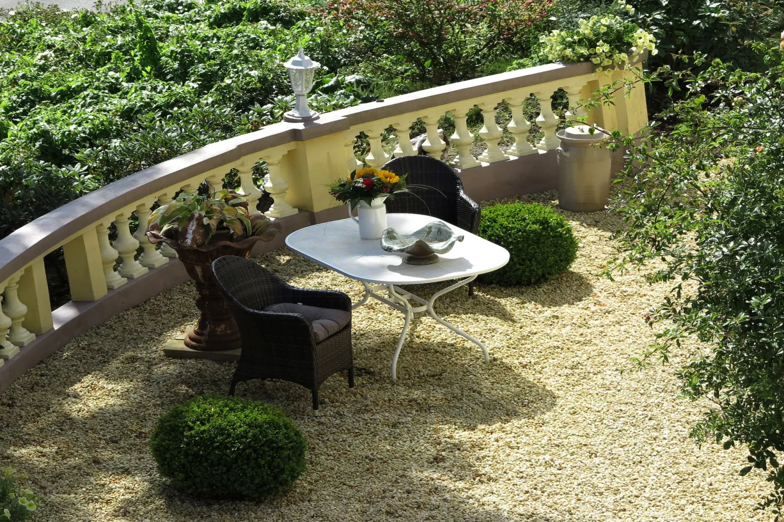 Weserbergland - Bad Pyrmont-Terrace balcony