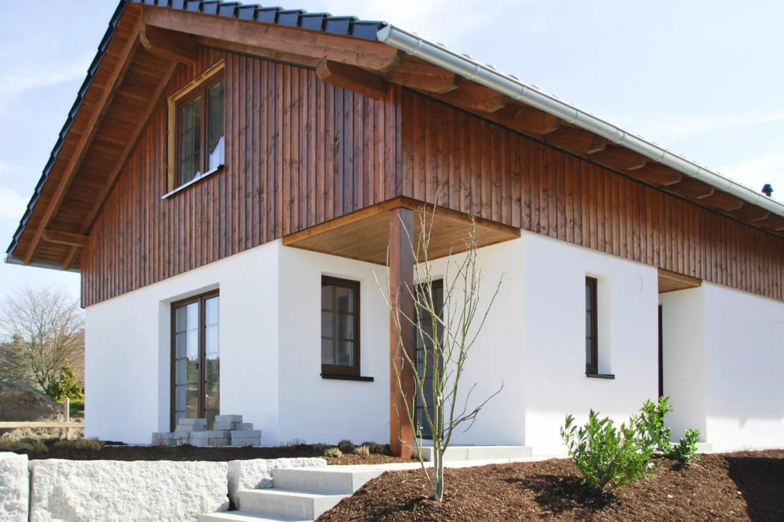Premiumchalet bis 2 Pers-Außenbereich Sommer