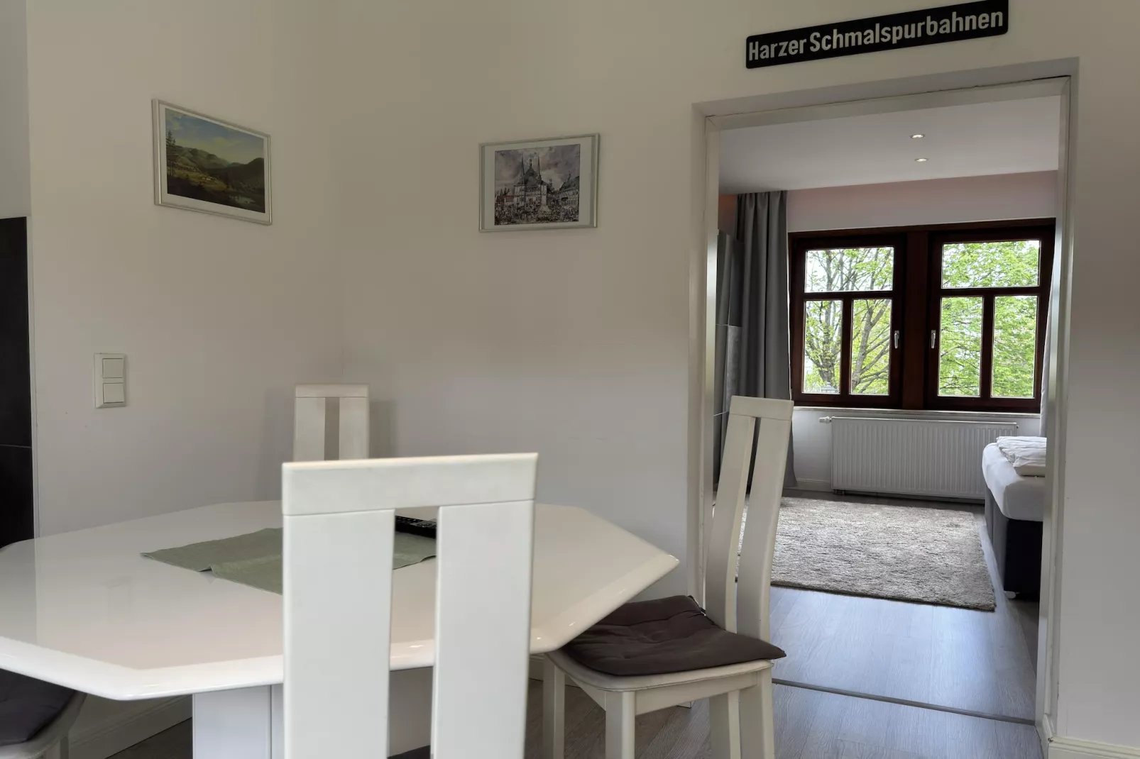 Apartment im alten Bahnhof-Living room