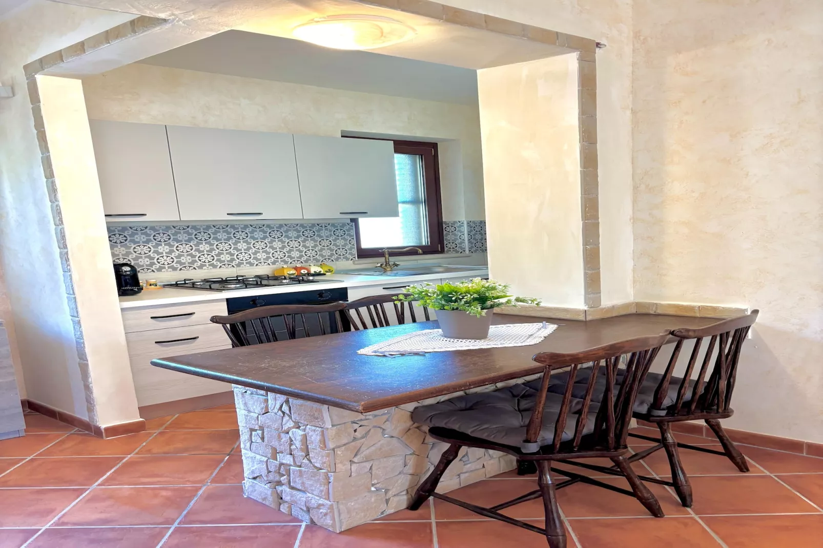 Ferienhaus Francavilla di Sicilia  Villa Uliveto-Küche