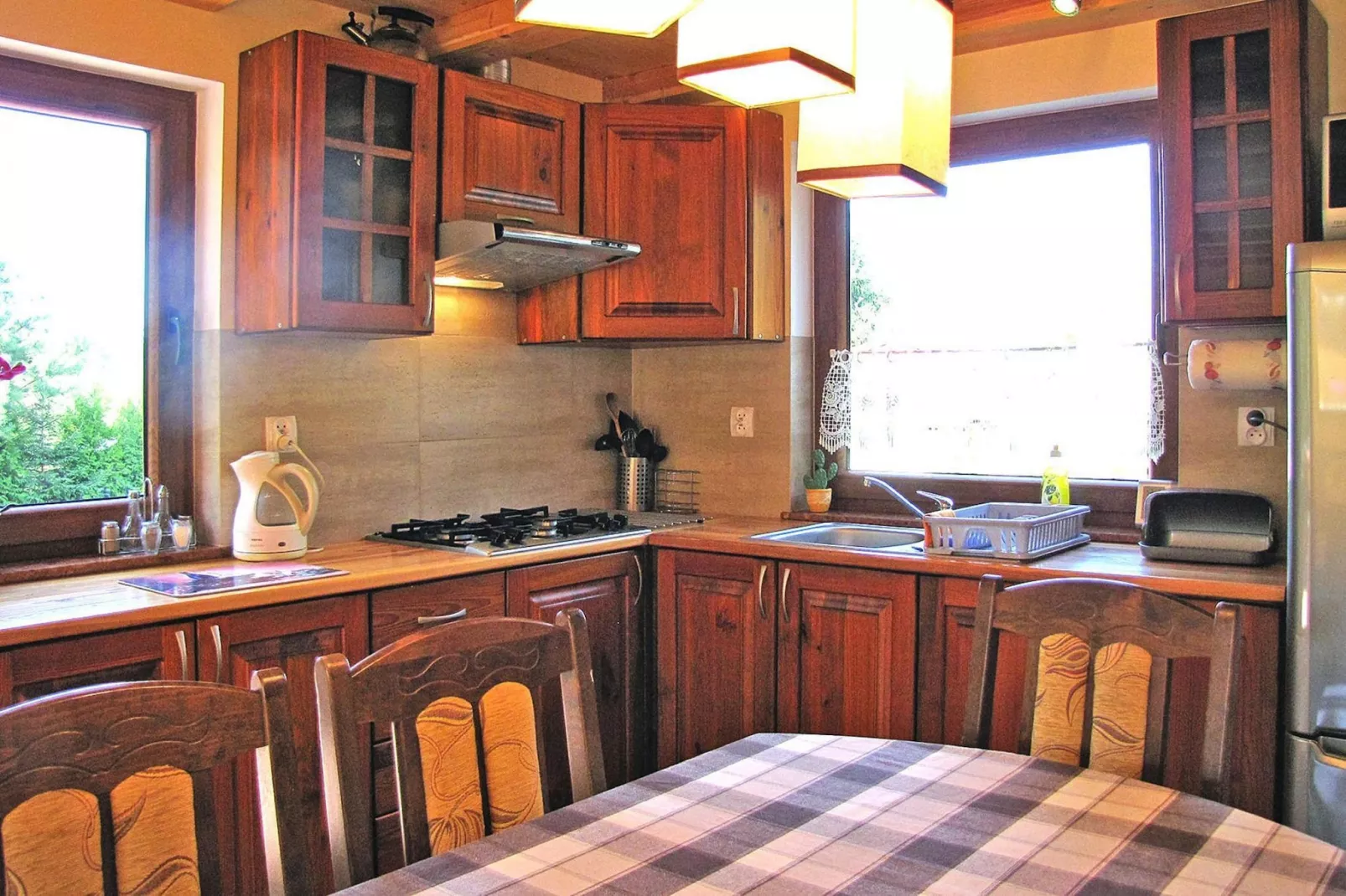 Holiday home Wilkasy-Dining room