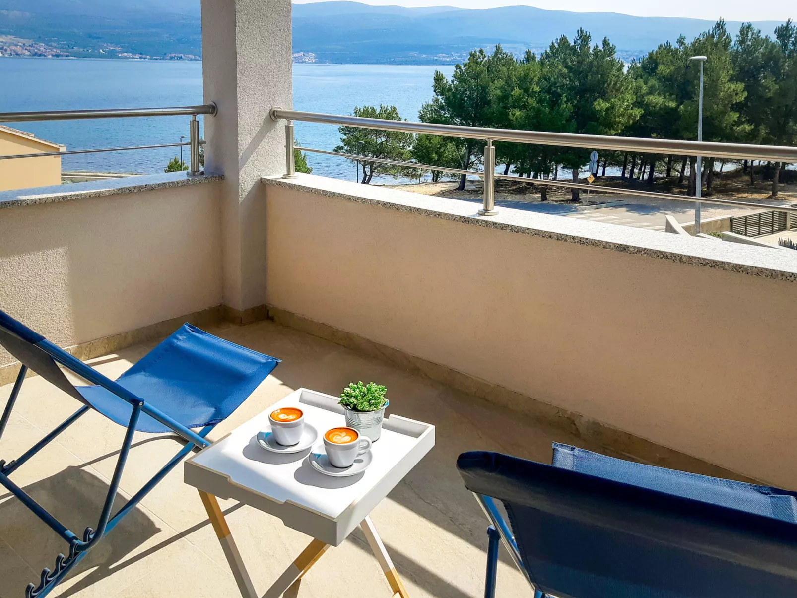 Sea Front Villa Lucija-Outside