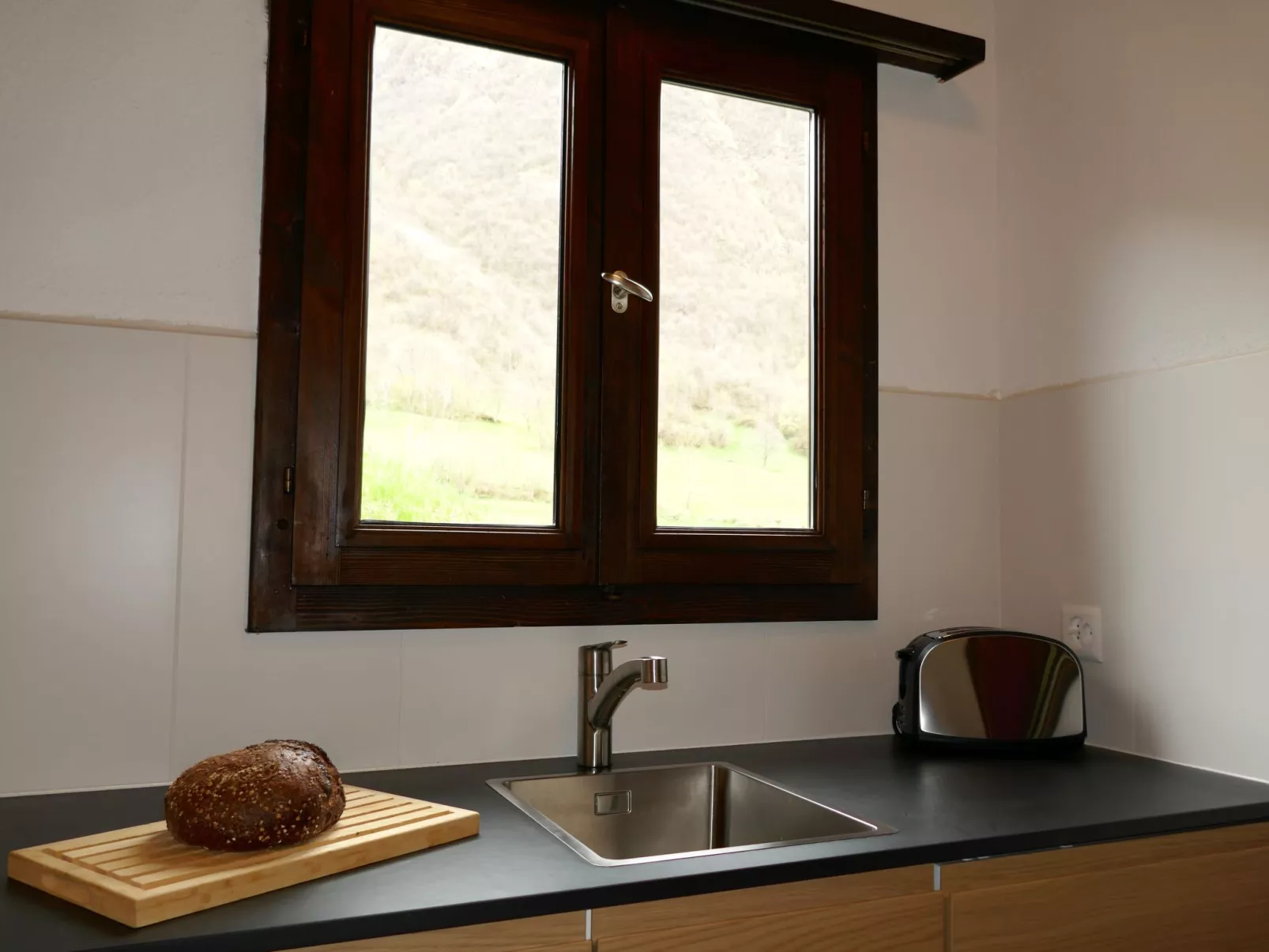Chalet Al Portic-Drinnen