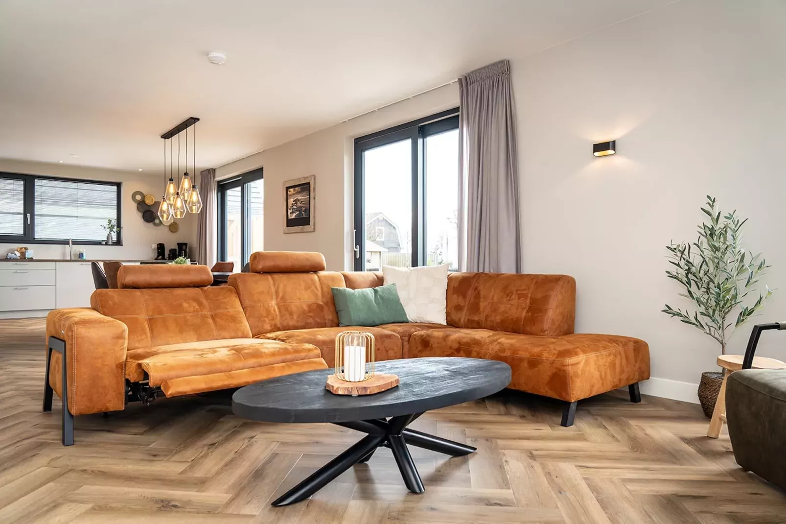 Vakantiepark 't Eibernest Texel 8-Living room