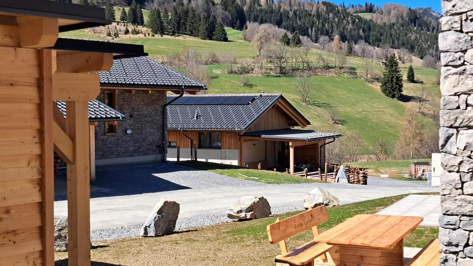 Grebenzen Lodge Edelweiss-View summer