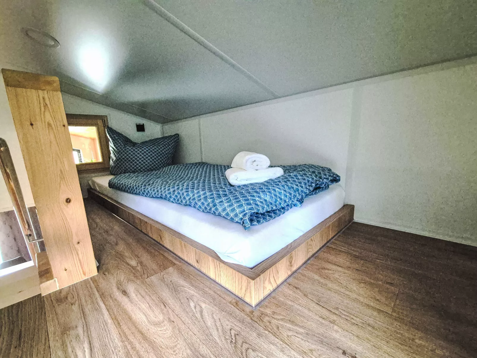 Tiny Haus Glockenalm-Chalet Wendelstein-Inside