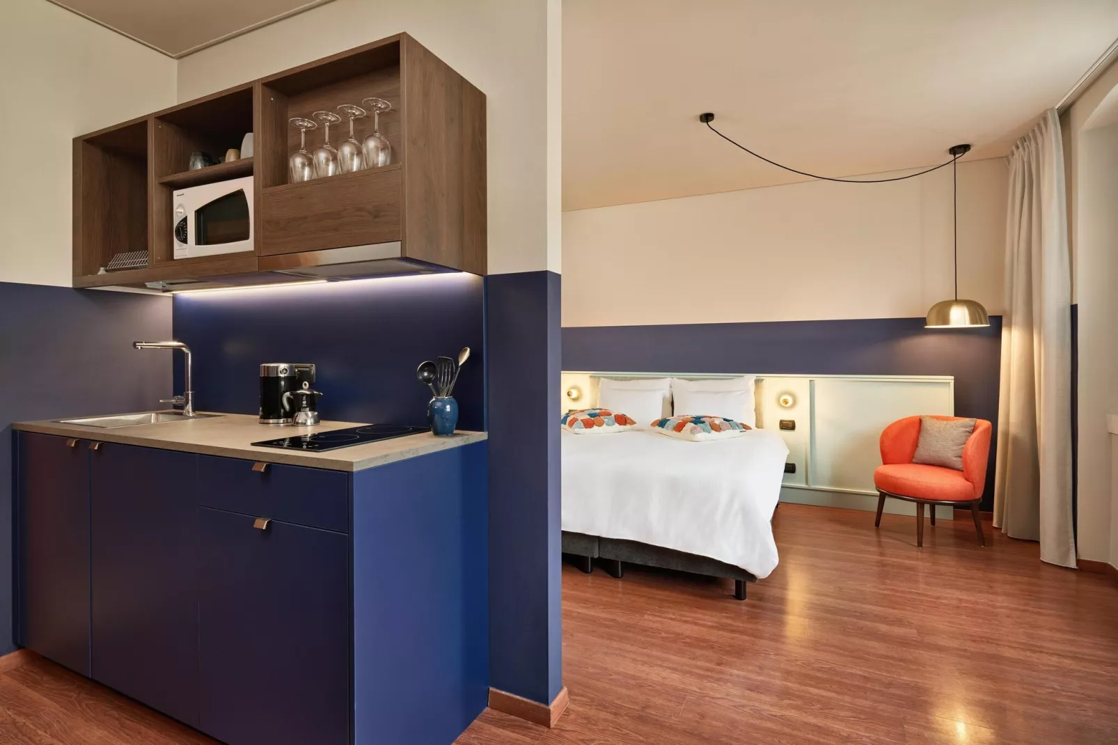 URBANAUTS Studios Minelli - Comfy 2 Personen-Kitchen