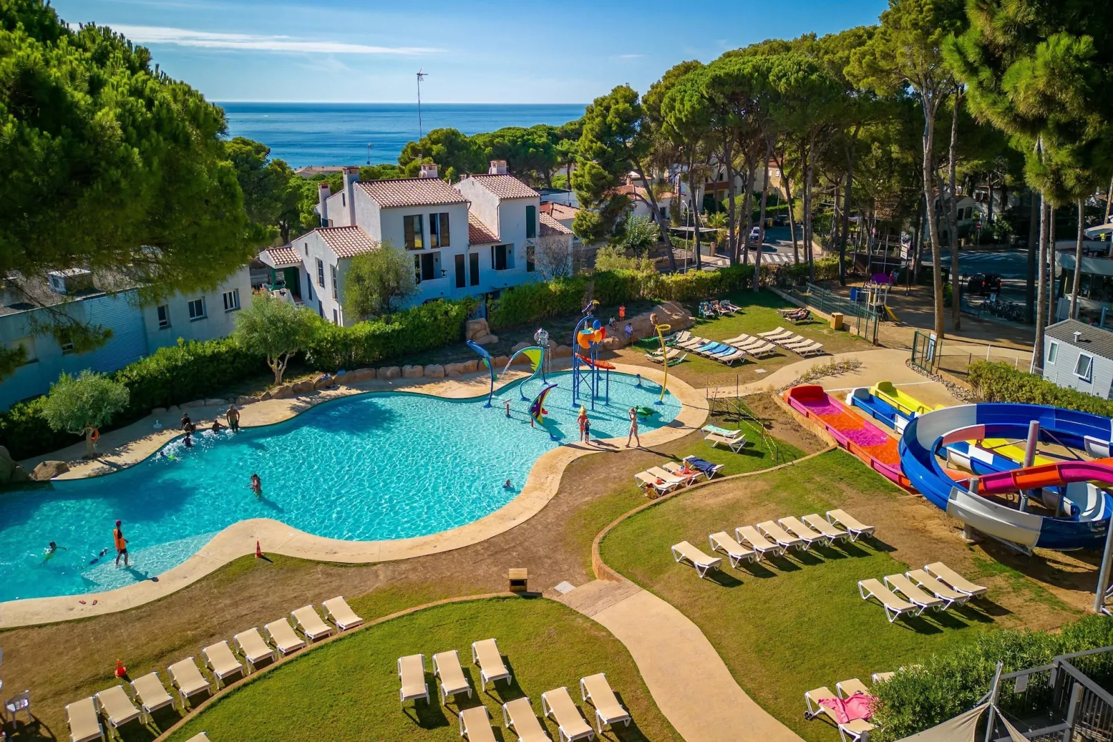 CAMPING INTERPALS- Bungalow Sa Riera-Pool