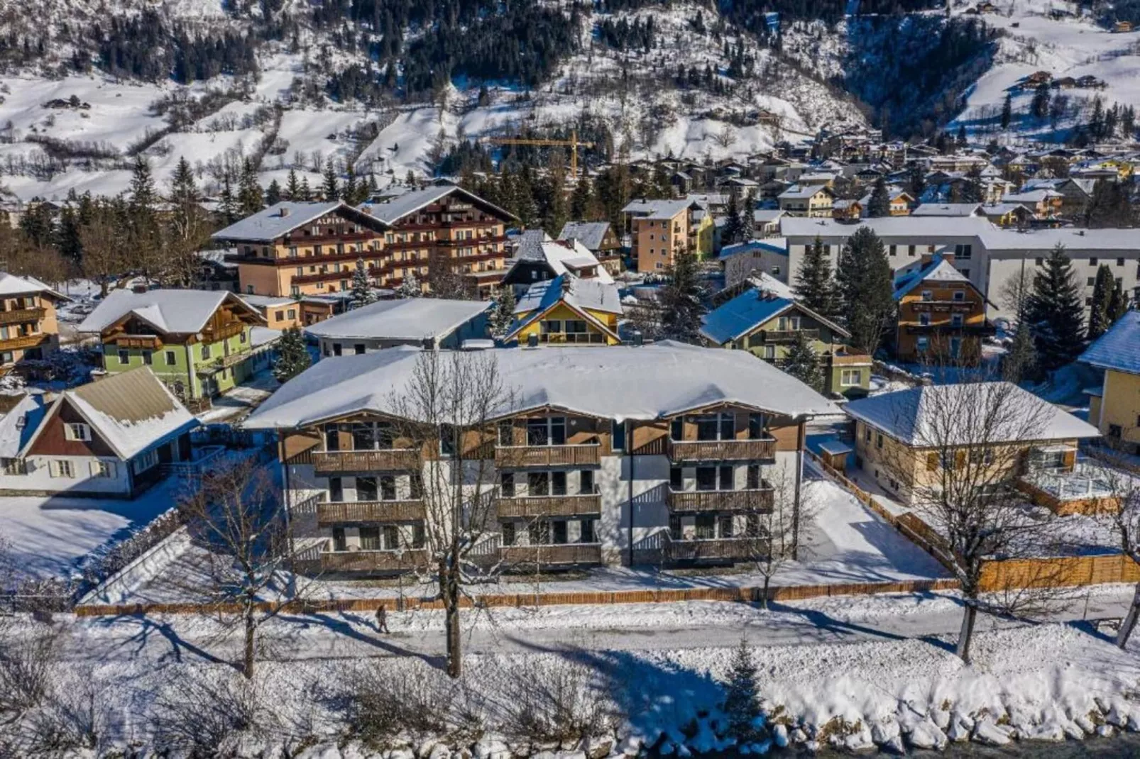 HB3CP Haus Bergblick-Exterior winter