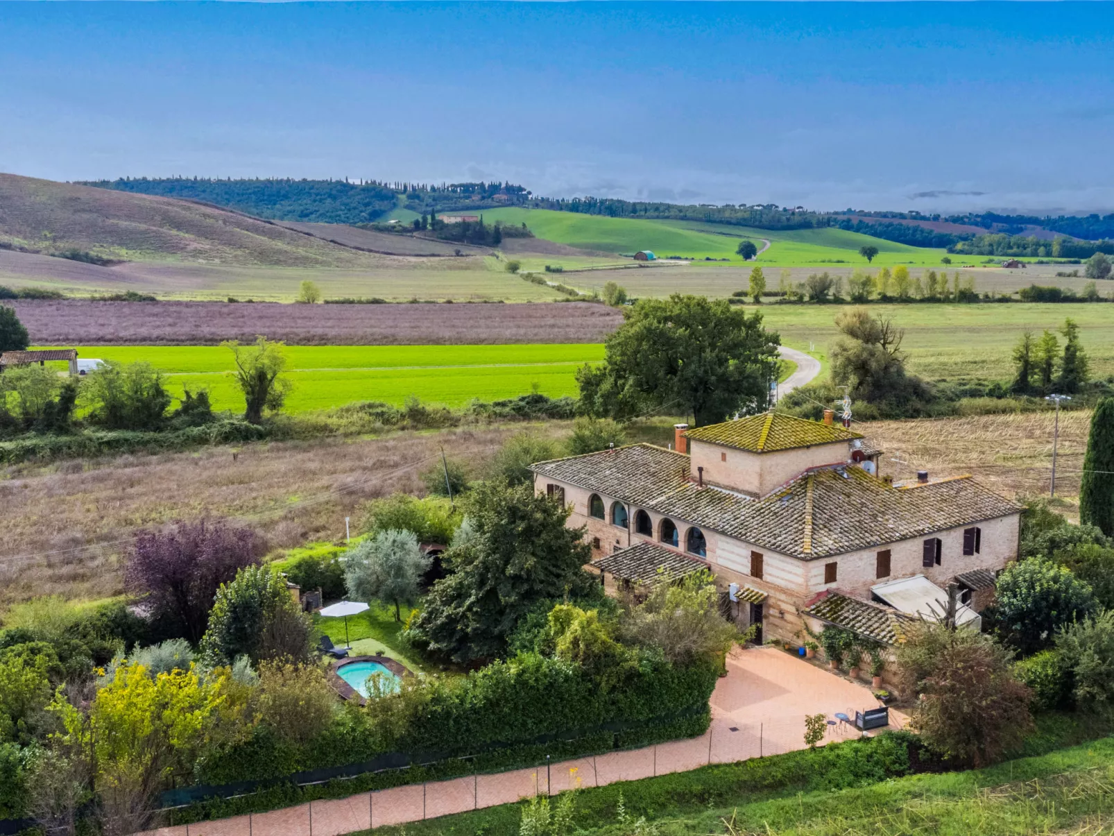 Podere Palazzetto-Draußen