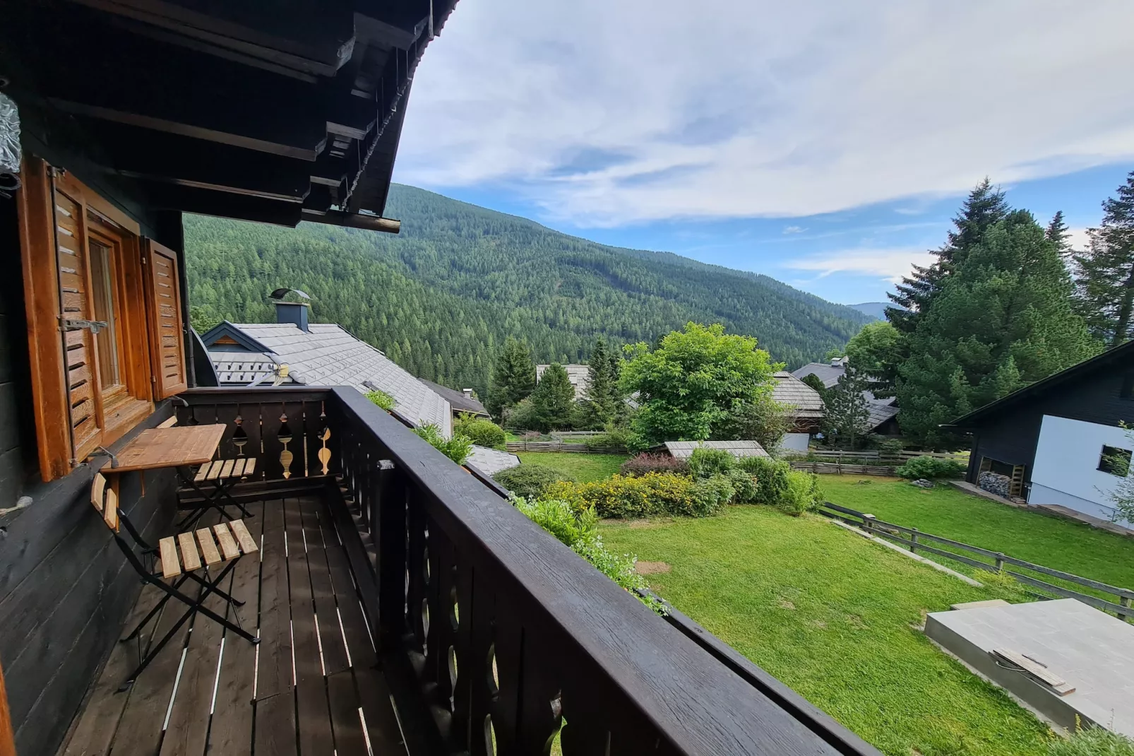 Chalet Mallnock-Terrace balcony