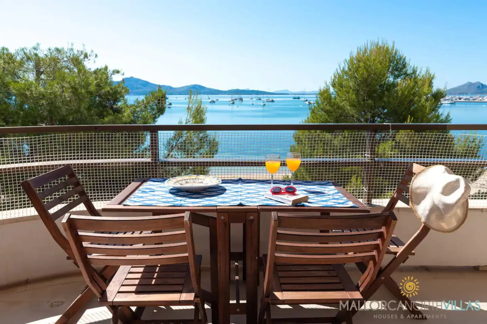 Apartamento Voramar II: Primera Línea en Pine Walk-Balcon-terrasse