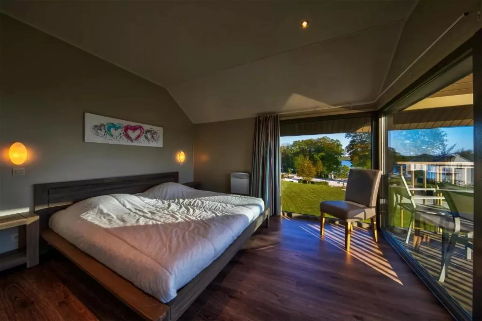 8 persons - 3 rooms 115m² Without sauna-Chambre