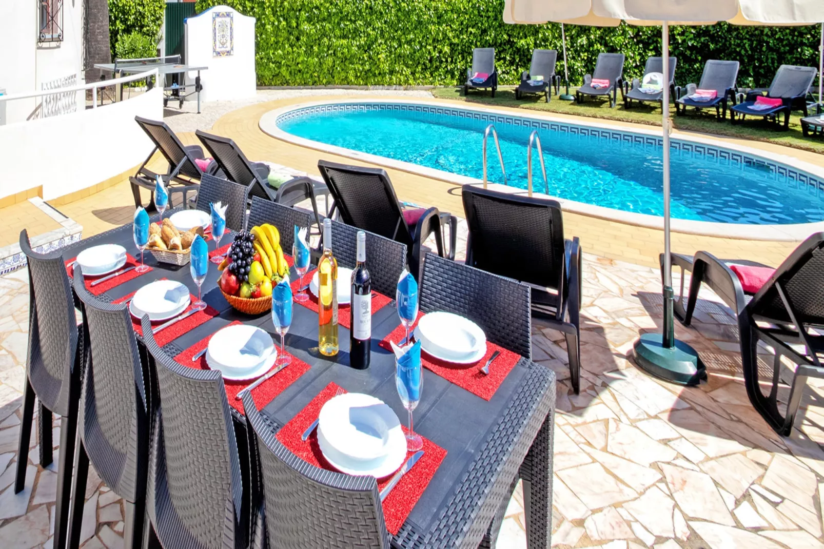 Villa Morais-Terrassenbalkon