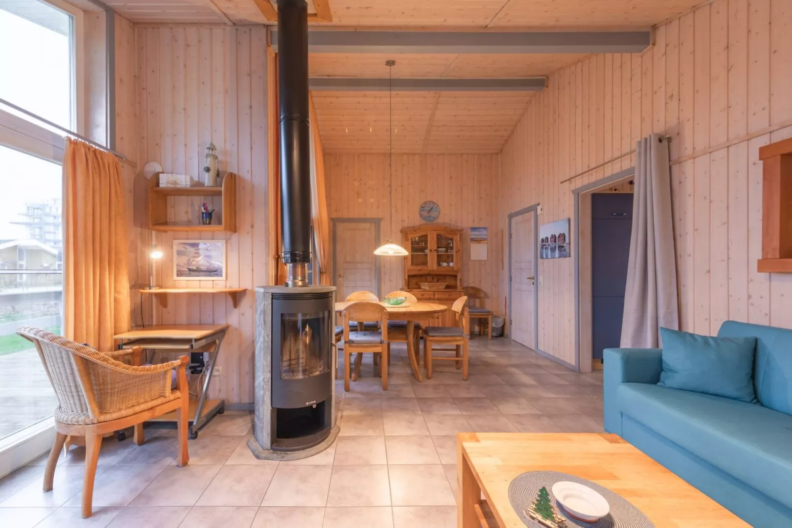 Ferienhaus Seeschwalbe-54-Living room