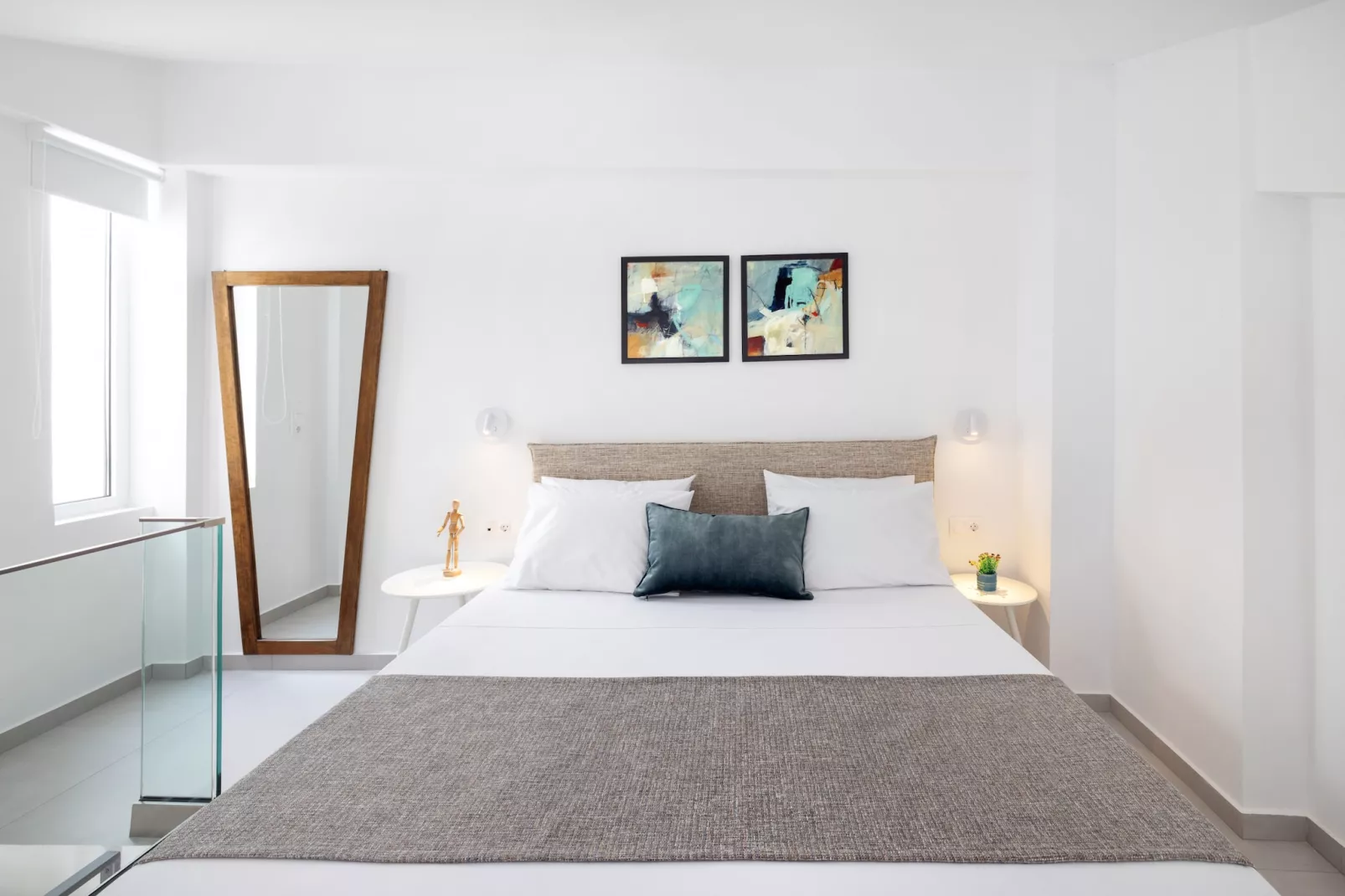 Creta Sun, 202 Mezzanine City View-Bedroom