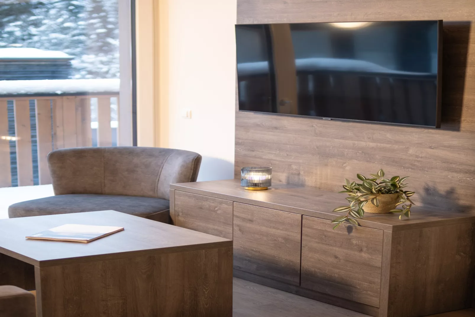 Alpenstyle Resort Fieberbrunn FB2-Wohnzimmer