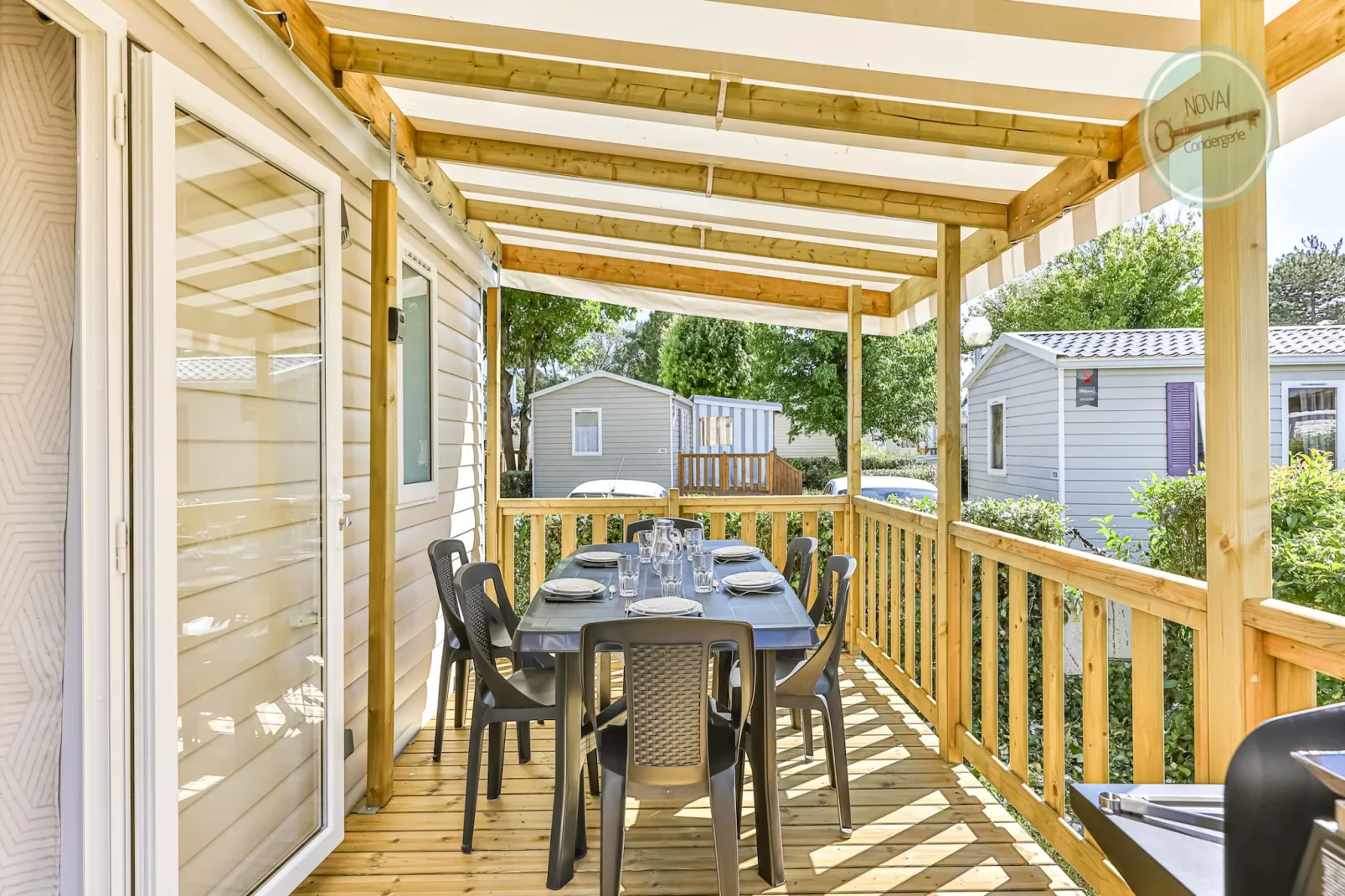 Le Bois Masson 130 by Nova-Terrace balcony