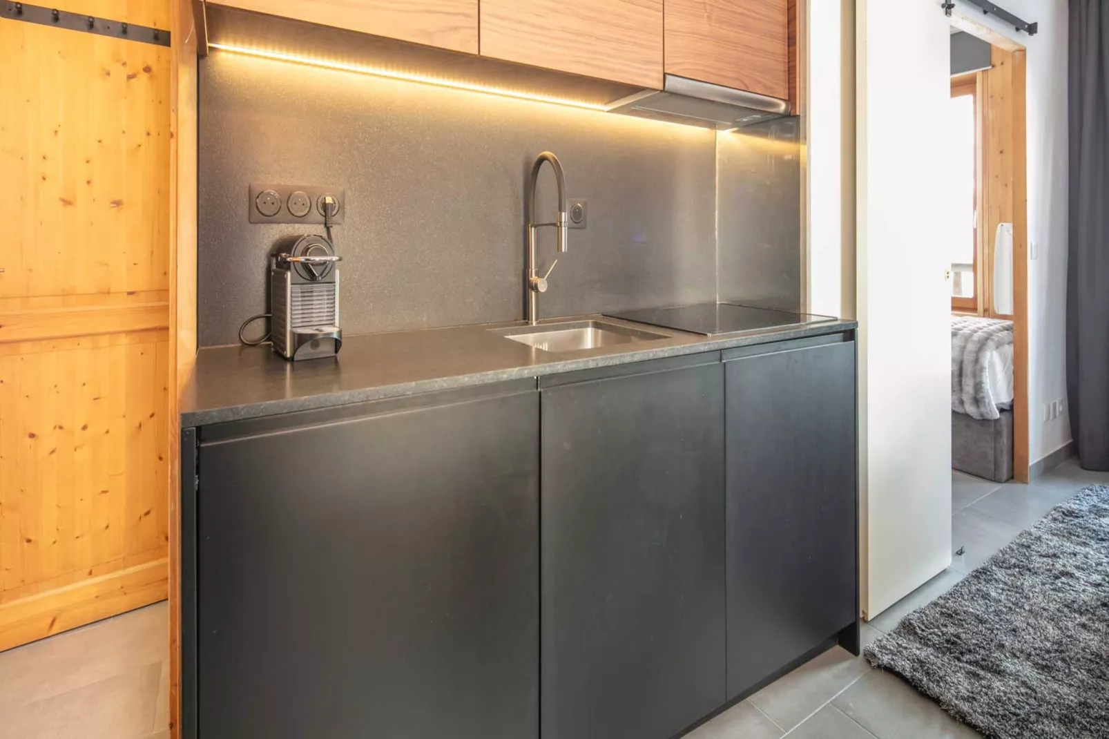 Les Fermes de Saint Sorlin H N°103 - 2P6-Kitchen