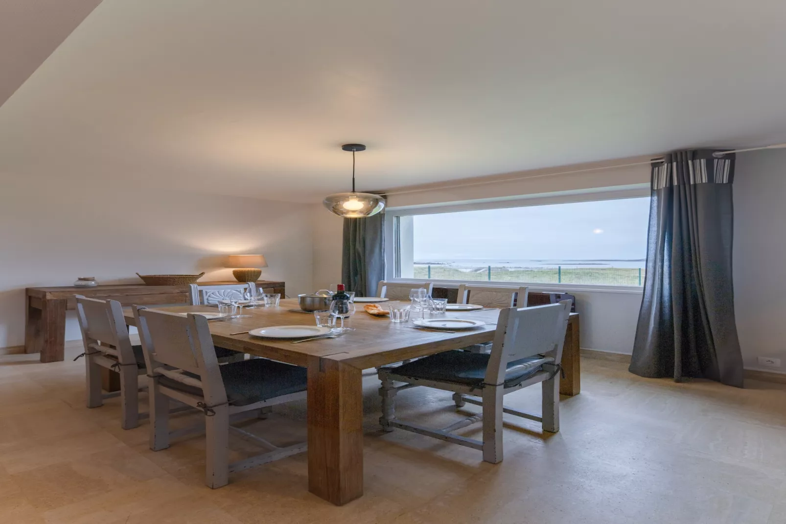 TY DUNES - Portsall-Dining room