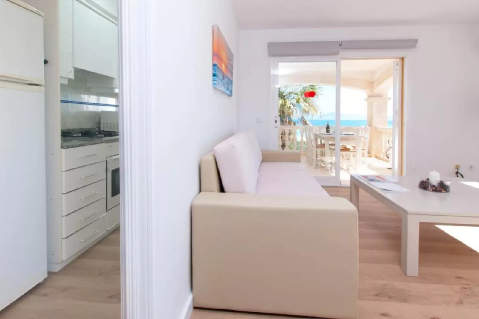 Apartamento playa Primera planta  2.3-Living room