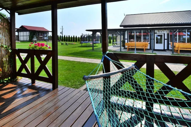 Piętrowe domki wakacyjne dla 5 osób w Bobolinie-Terrasse