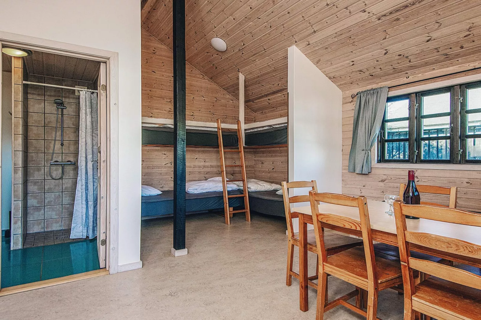 Standardhytte til 5 personer25m²-Indoor